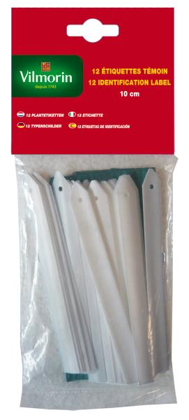 Accessoires pour semer - Étiquette Témoin - 10 cm (x12) - face recto